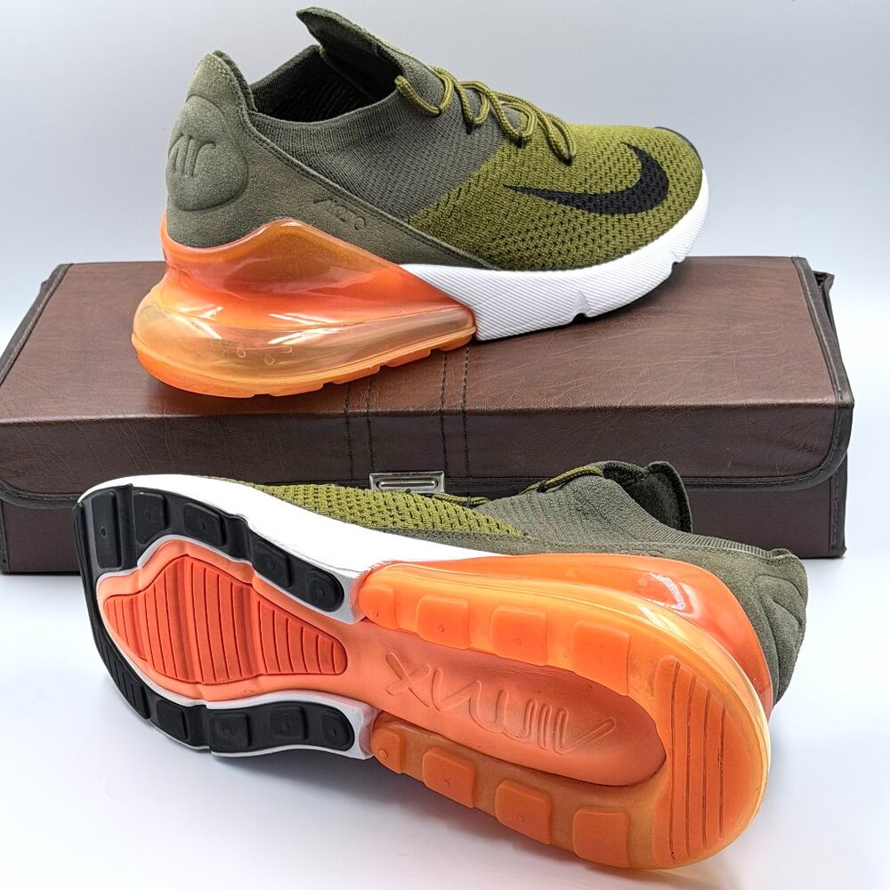 Nike Air Max 270 Flyknit 'Olive Flak'